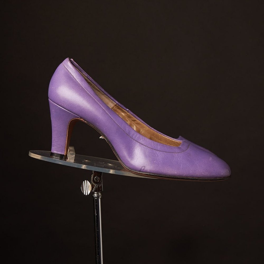 1960s Classic Purple Pumps Heels